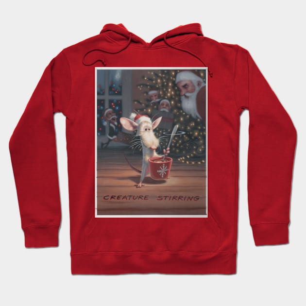 Creature Stirring Hoodie by JamesBennettArt